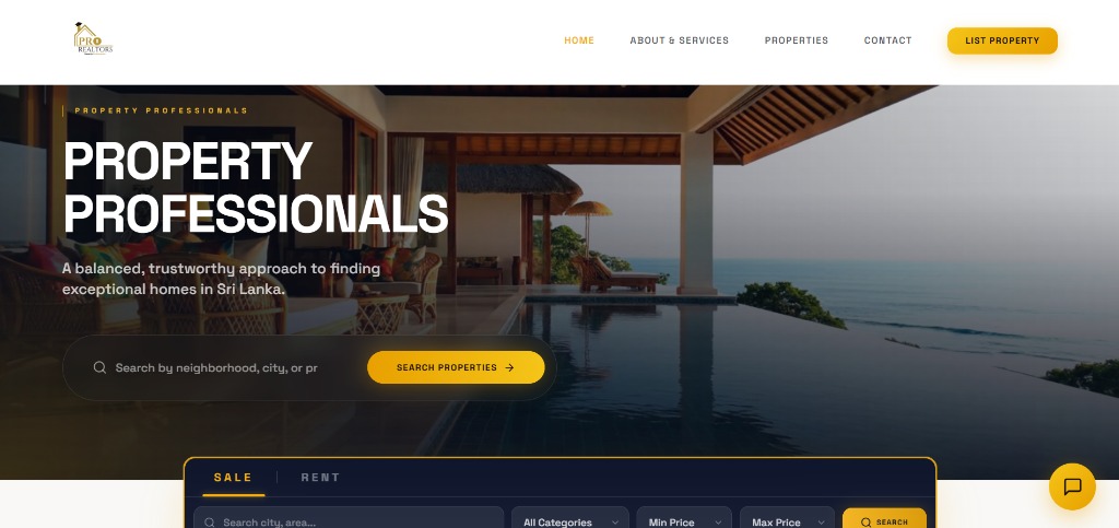 Pro Realtors Sri Lanka